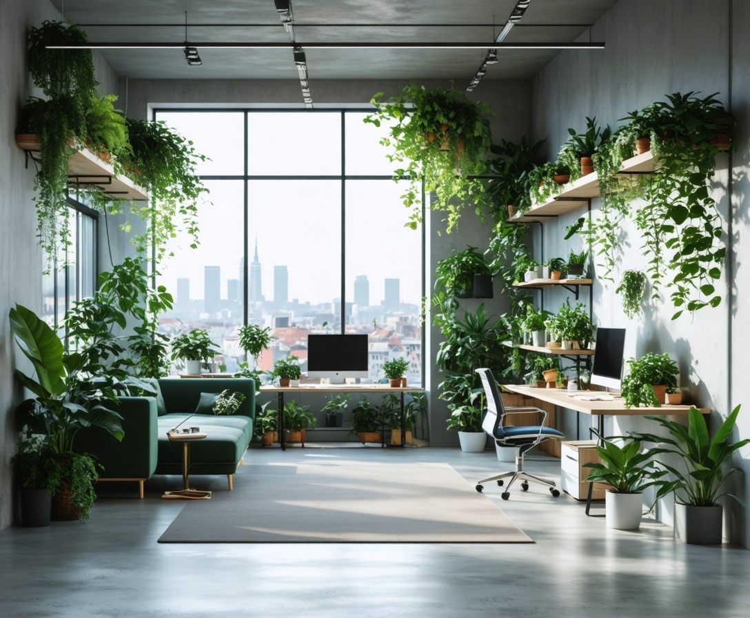 Interno minimalista dell'ufficio tecnologico di AI Learning Orbit a Milano